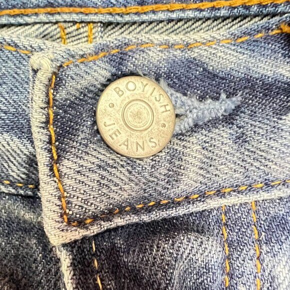 NWT Free People Boyish By Her Billy Women's Size 27 High Rise Skinny Jeans Denim - Picture 16 of 16